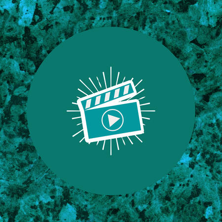 An image of a movie clapperboard